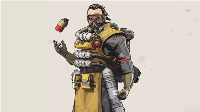 Caustic from Apex Legends 4K