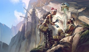 Lifeline and Octane from Apex Legends 4K