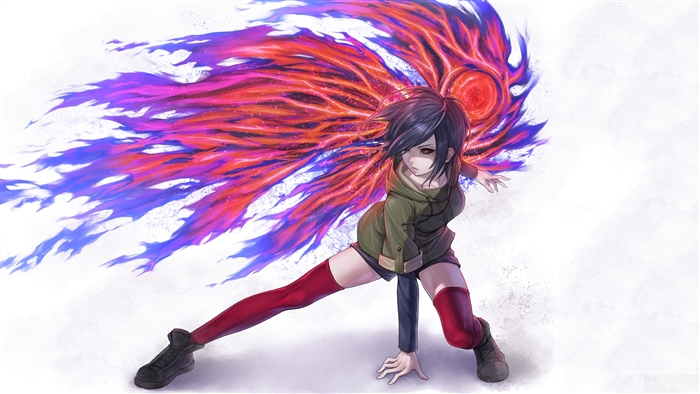 Touka Kirishima from Tokyo Ghoul 4K