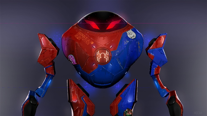 Spider-Bot from Spider-Verse 4K