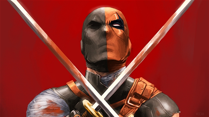 Deathstroke With Two Swords