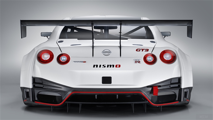 Nismo Nissan GT-R GT3 2018 Rear 4K
