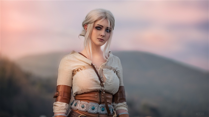 Ciri from The Witcher Cosplay 4K