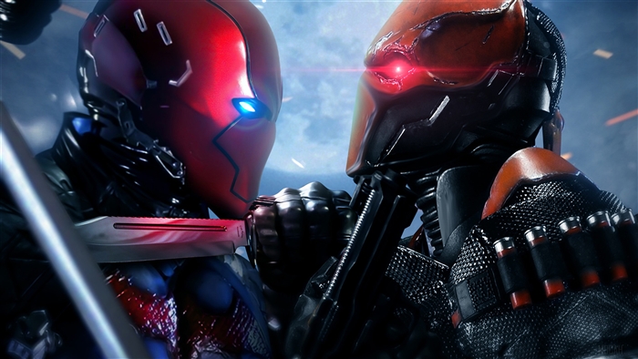 Red Hood vs. Deathstroke 4K