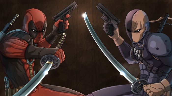 Deadpool Vs Deathstroke
