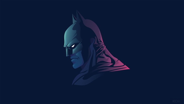 Batman from The Dark Knight Minimal 4K