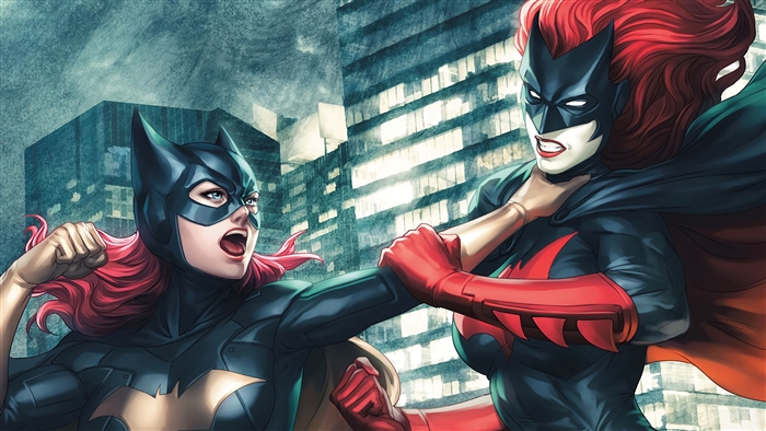 Batgirl vs. Batwoman Fight 4K