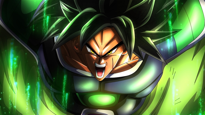 Broly from Dragon Ball 4K