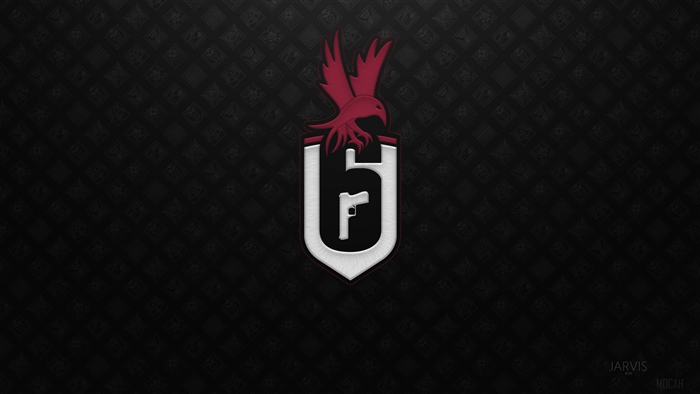 Tom Clancy's Rainbow Six Siege Logo 4K