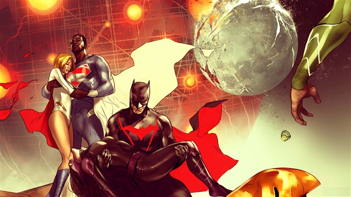 Batman and Superman from DC Comics