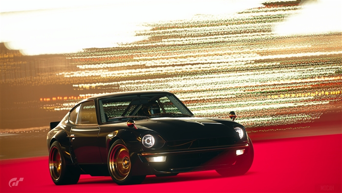 Black Nissan Fairlady Z 4K