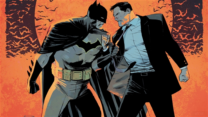 Batman from Batman 52 Comic Art 4K