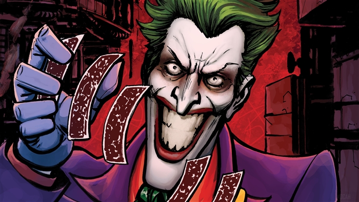 Joker from Batman Digital Artwork 4K