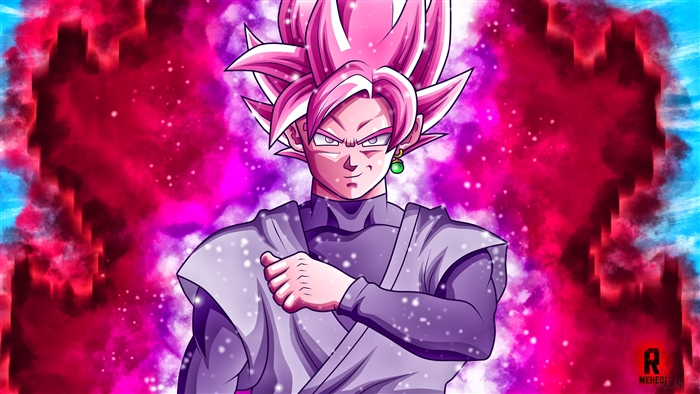 Goku Black Super Saiyan Rose 4K