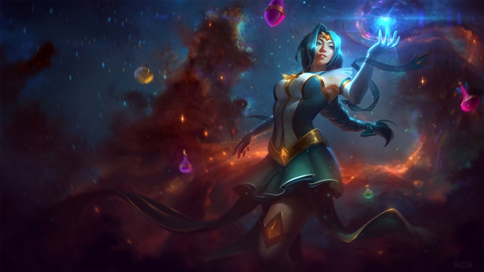 Sorceress from Smite 4K