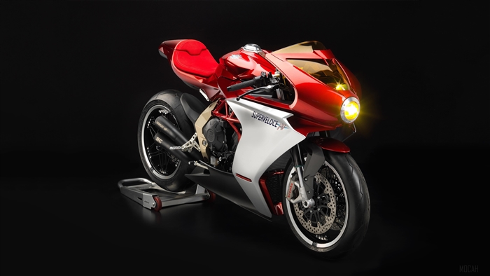 MV Agusta Superveloce 800 motorcycle 4K