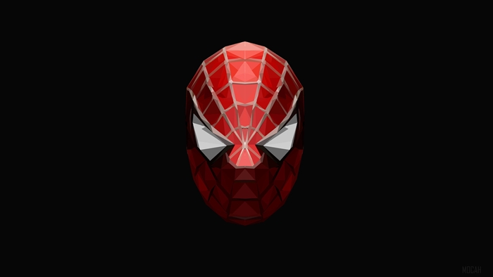 Spiderman Low Poly Art
