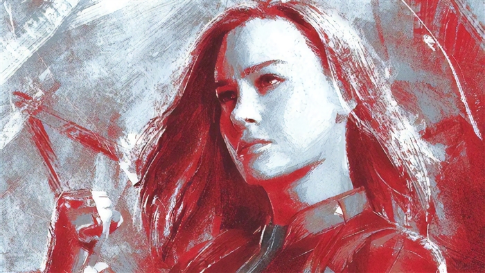 Captain Marvel from Avengers: Endgame 4K