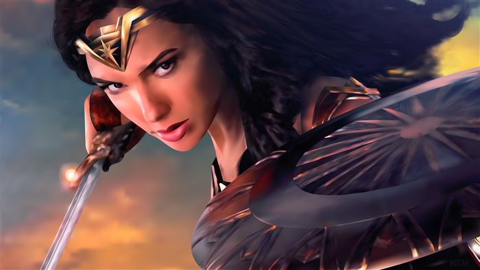 Wonder Woman Digital Artwork 4K