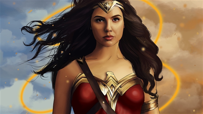 Wonder Woman 4K Artwork
