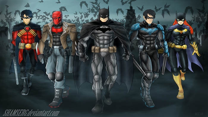 Bat Family from DC Comics