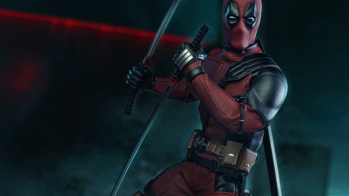 Deadpool With Swords
