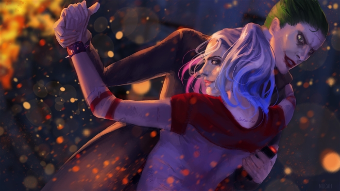 Joker And Harley Quinn Dancing