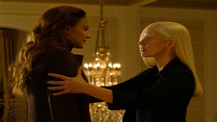 Jessica Chastain And Sophie Turner In Dark Phoenix