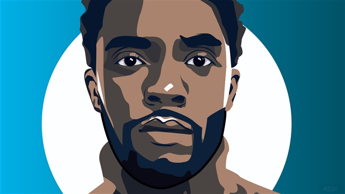 Chadwick Boseman Illustration