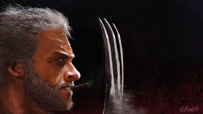 Logan from X-Men Art 4K