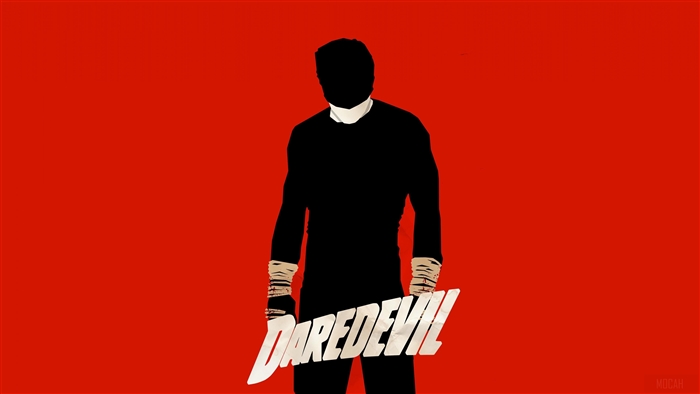 Daredevil from Marvel Comics Abstract Art 4K