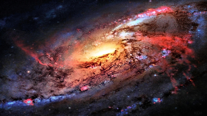 4K Galaxy Space