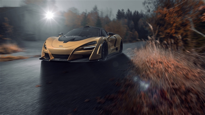 Novitec McLaren 720S Modified Driving on Road 4K
