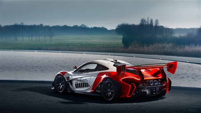 McLaren MSO P1 GTR Ayrton Senna 2018 4K