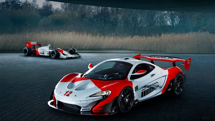 McLaren MSO P1 GTR Ayrton Senna 4K