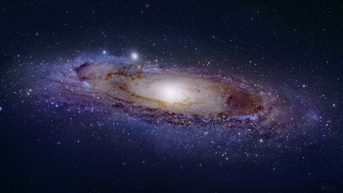 Andromeda Galaxy in Space 4K