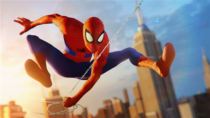 Spider-Man from Spider-Verse on PS4 in 4K