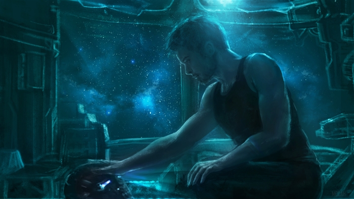 Iron Man Sending Message To Potts