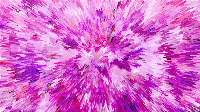 Abstract Pink Explosion 4K
