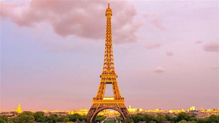 Eiffel Tower In Paris
