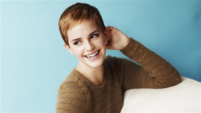Emma Watson smiling 4K