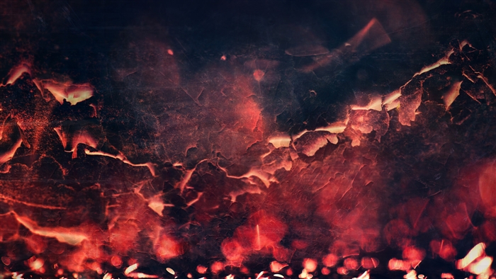Red Abstract Fire Texture