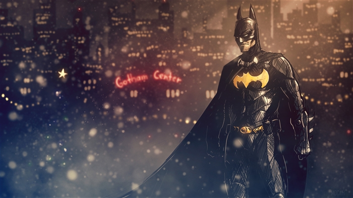 Batman in Gotham City 4K