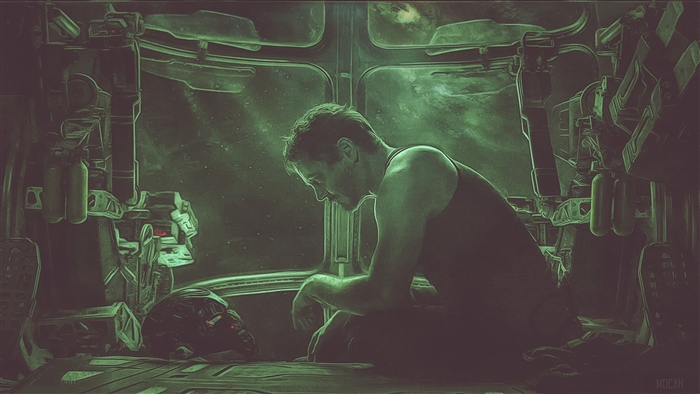 Iron Man from Avengers: Endgame in Milano 4K