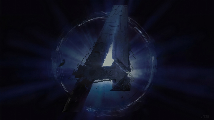 Avengers Endgame Logo 4K