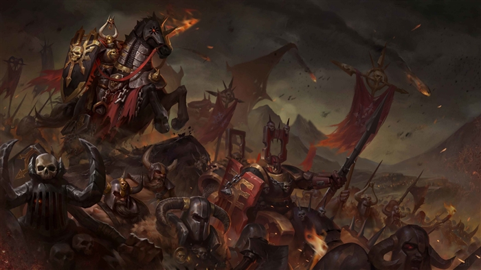 Warriors in battle 4K