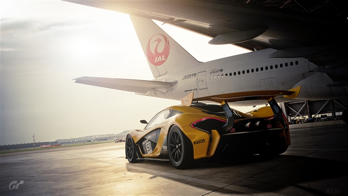 McLaren P1 from Gran Turismo Sport 4K