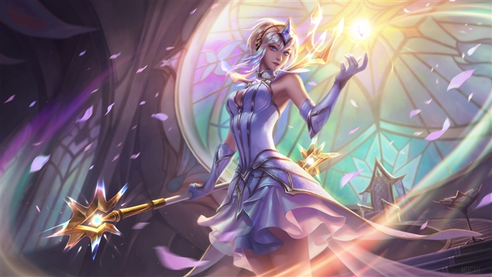Elementalist Lux from League of Legends 4K