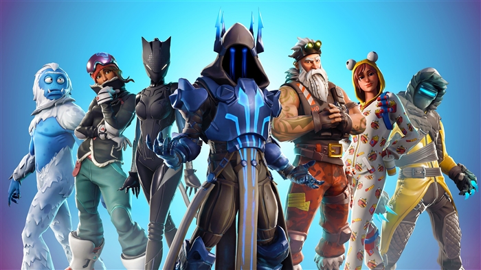 Fortnite Season 7 characters 4K