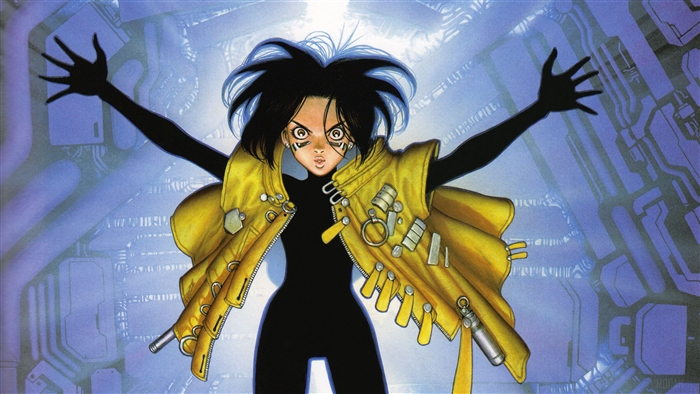 Alita from Battle Angel Anime 4K